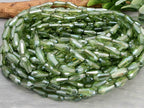 Olivine - Crystal Glass Teardrops - 9x4mm