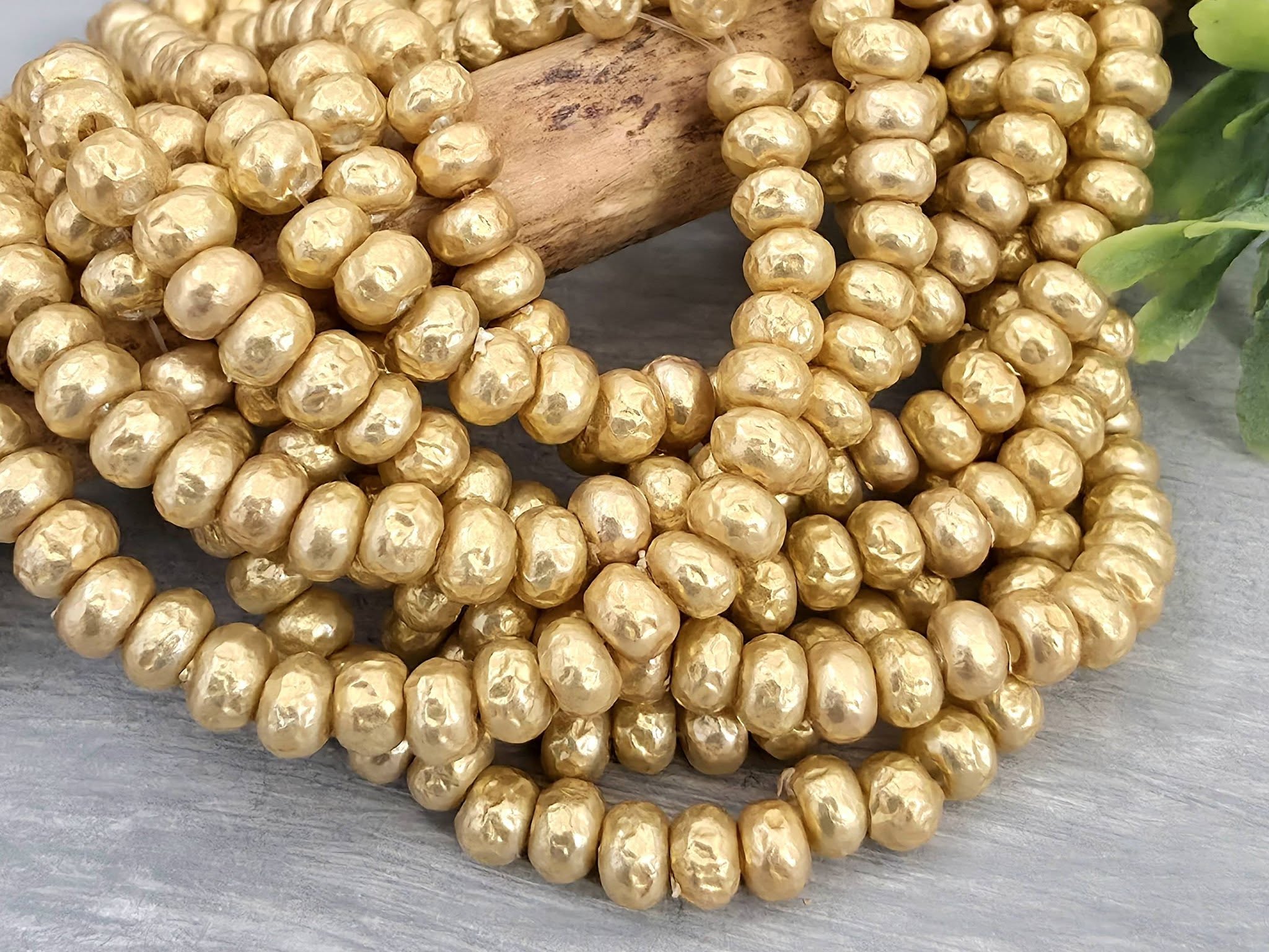 Baroque Gold - Miyuki Pearl Seed Beads - 6/0 - 7" Strand