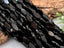 Jet Black - Micro Faceted Edge Marquise Cut Crystals - 8x5mm