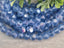 Peri Blue AB - Window Cut Frosted Crystals - 8mm - 20pcs