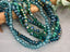 Pine Forest - Crystal Stash Bundles - 3x4mm - 6 Strands