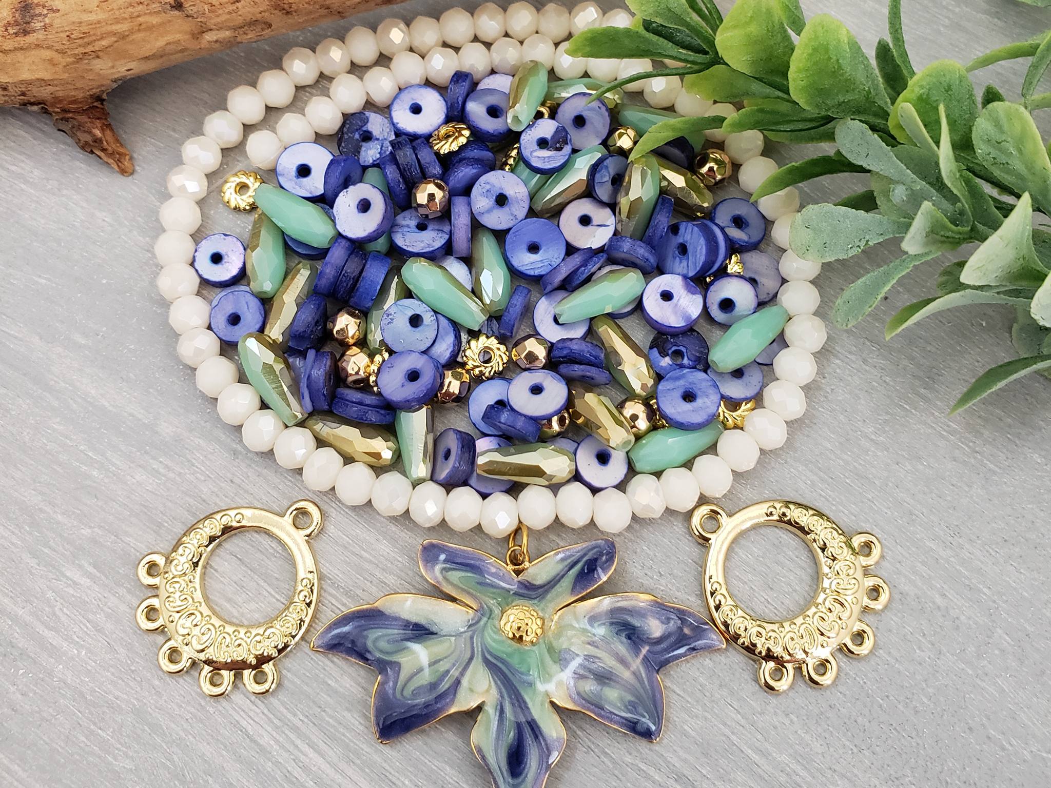 Indigo Blossom Reverie - Designer DIY Kit Secondary image