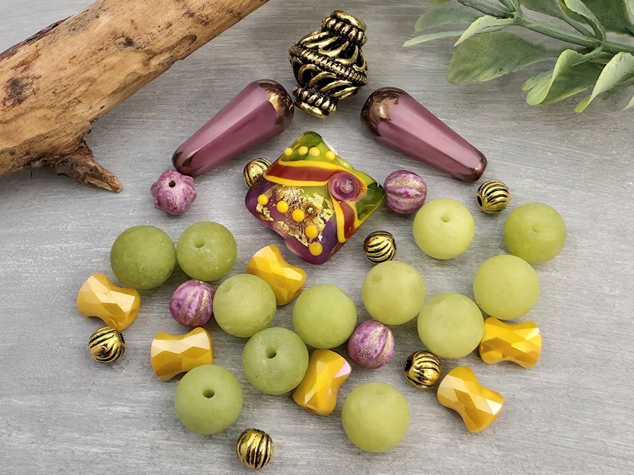 Orchard Glow - Designer DIY Kit * Grace Lampwork Main image