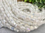 Mystic White - Micro Faceted Rectangle Crystals - 8x5mm