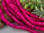 Magenta - Heishi Shell Disc - 6mm - 10" Strand