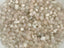 White - Luster Glass Bead Mix  - 3-6mm - 100gr.