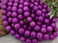 Vibrant Purple - Dyed Howlite Beads - 10mm - 7" Str.