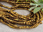 Antique Gold - Hematite Square Rondelle - 3x2mm - 15"