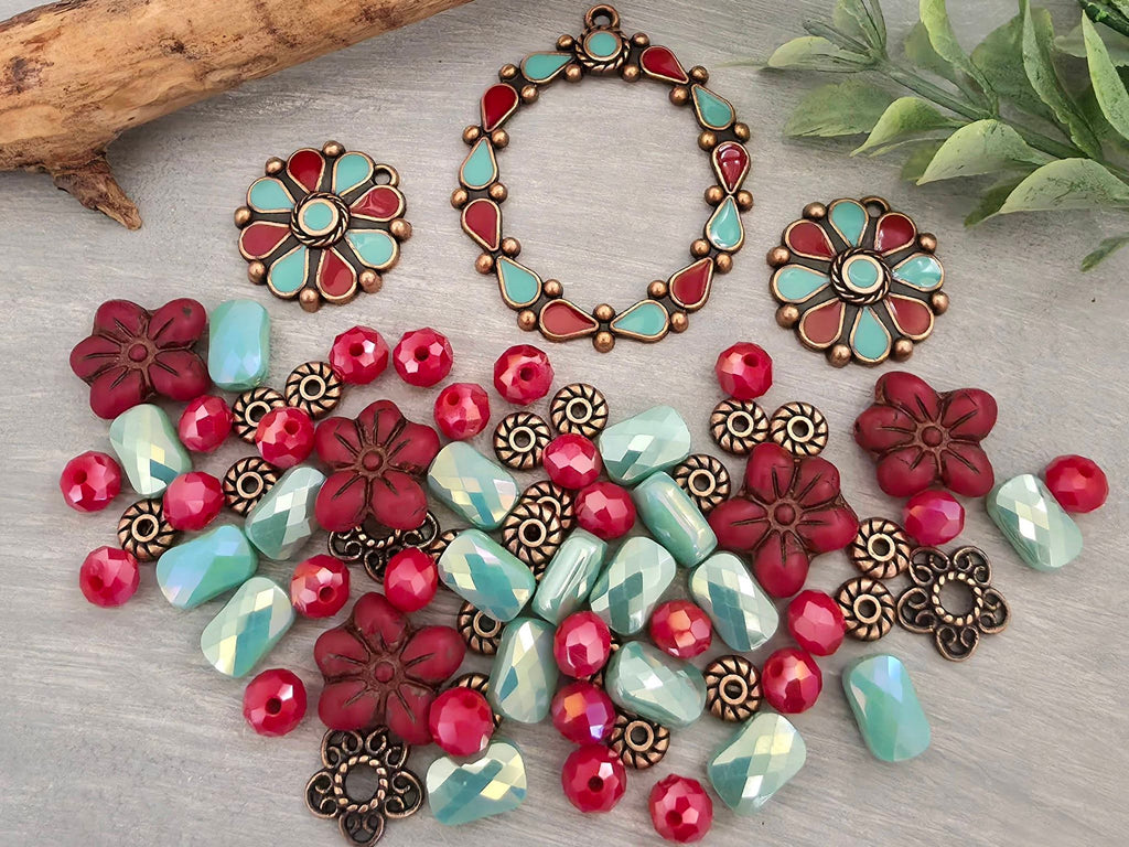Southwest Boho - Designer Czech & Crystal DIY Kit