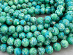 Lagoon Mosaic - Turquoise Beads - 8mm - 7.5" Str.