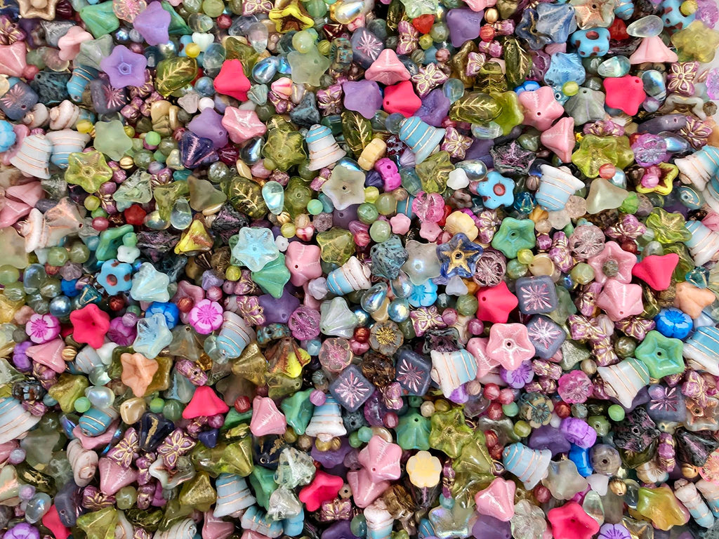 Whimsical Spring - Designer Czech Mix - Assort Size