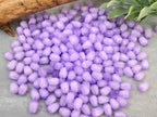 Satin Lavender - Mini Glass Fiber Optic Teardrops - 20grms