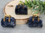 Sodalite - Genuine Gemstone Handbag - 25x27x10mm - 1pc