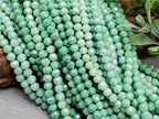 Seafoam - AB Glass Crystals - 4mm - 15" Str.