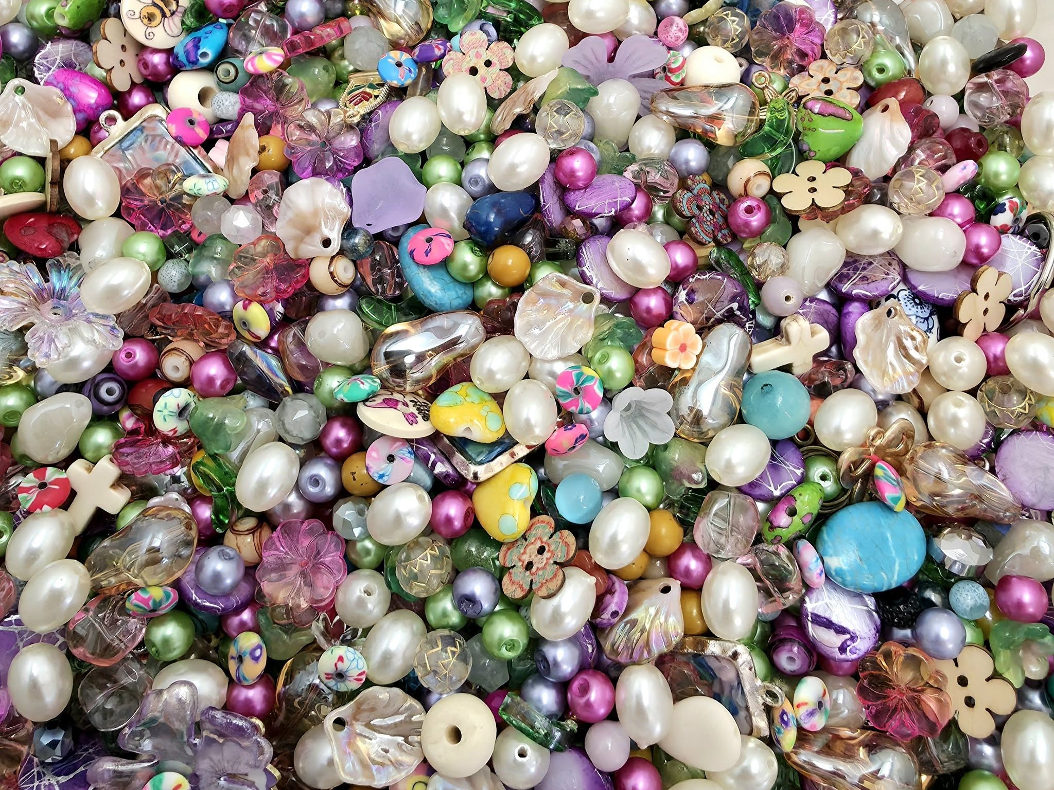 NEW MIX !! Treasure Bag - Bead Soup Mix - 100gr. Main image