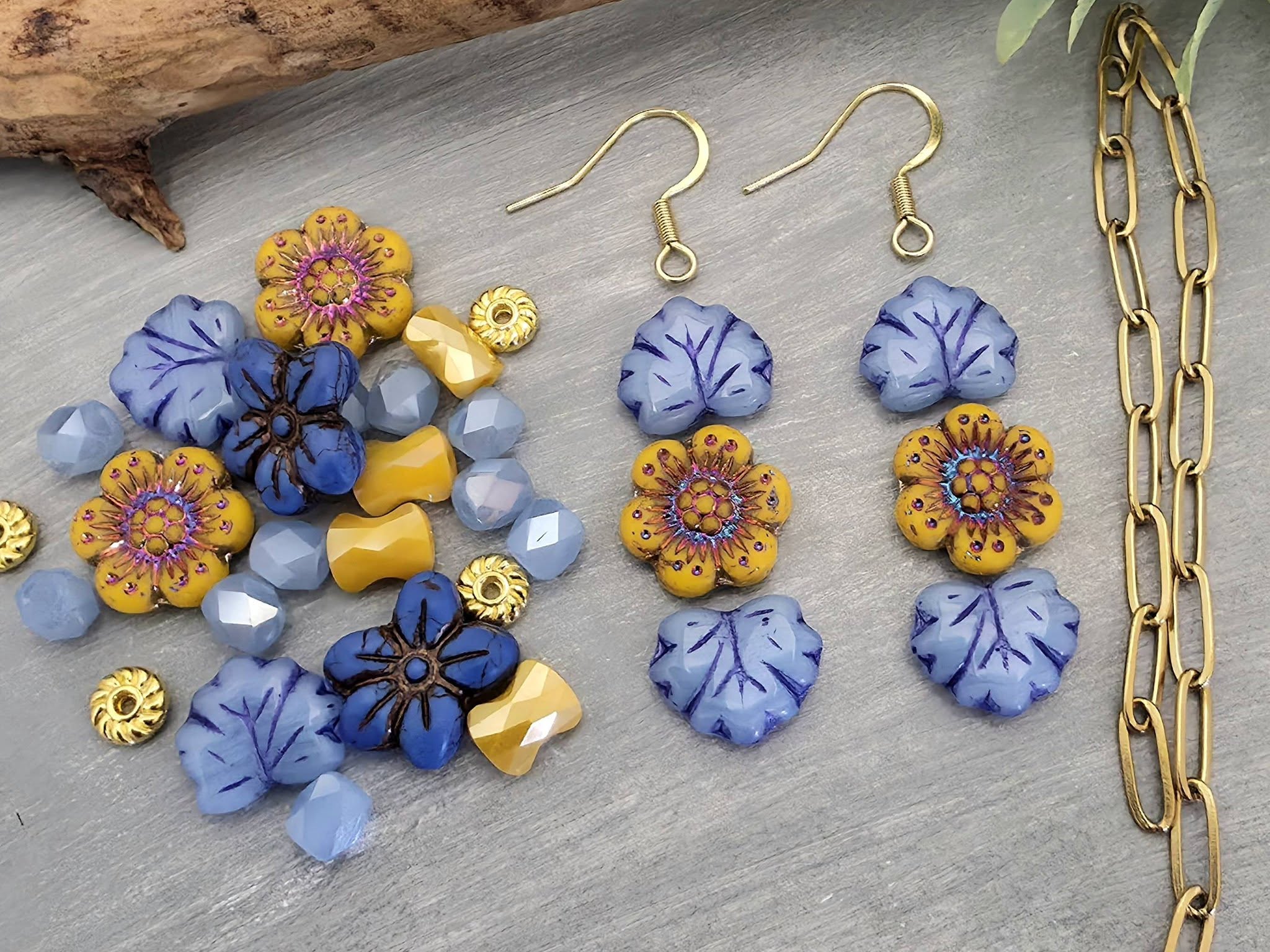 Golden Periwinkle Garden - Designer DIY Kit