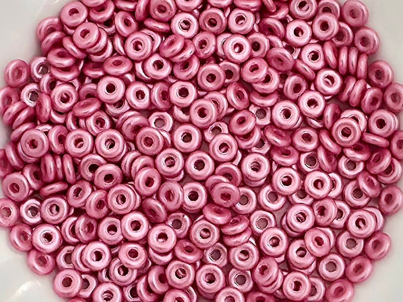 Pastel Pink - Czech O Beads - 4mm - 5gr.