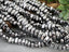 Platinum Silver - Metallic Hematite Nuggets - 16" Full Strand