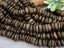Natural Bronzite - Large Irregular Rondelle Chips - 8-12mm - 8" Str.