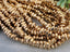 14k Gold Plated - Metallic Hematite Nuggets - 16" Full Strand