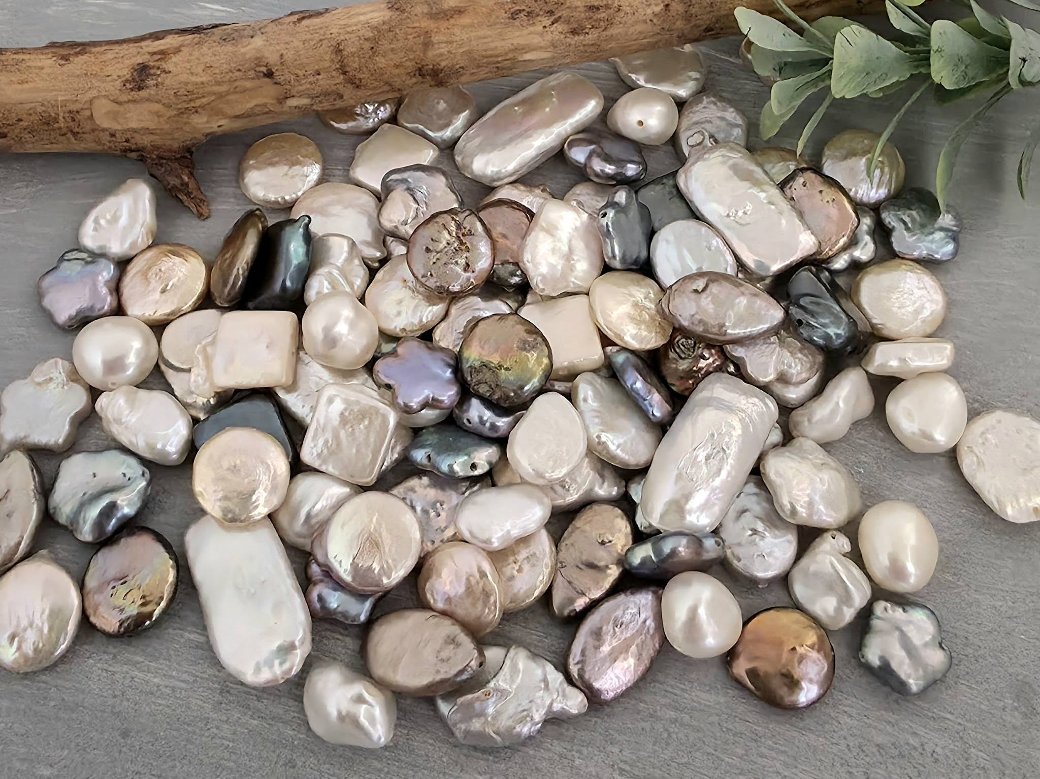 Irregular AB Baroque Freshwater Pearls - SAVE 20%