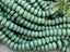 AB Turquoise Green - Glass Disc Rondelles - 8x4mm - 15" Str.