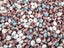 Muted Mauve - Glass Disc Rondelle Mix - 8x4mm - 15" Str.