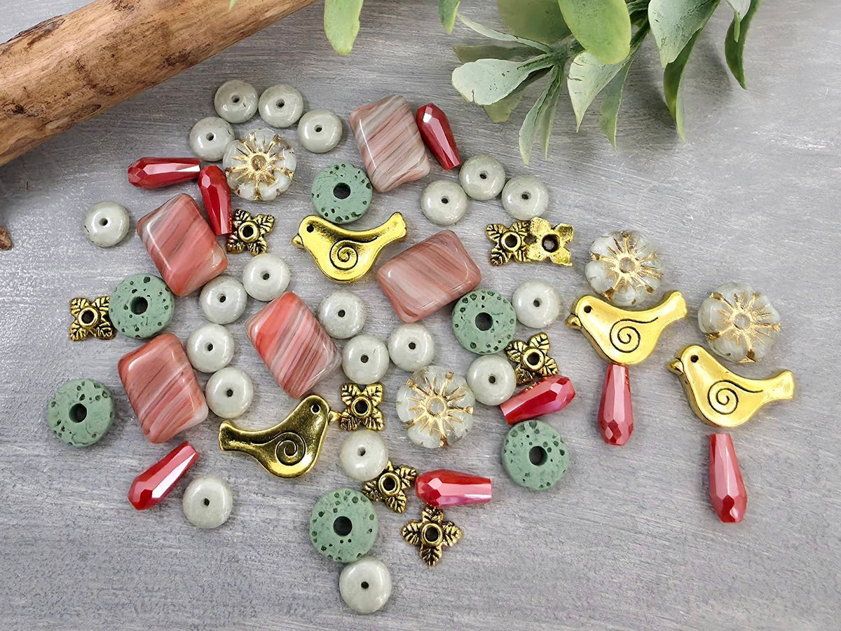 Coral Songbird - Designer DIY Kit