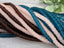 Blush & Brown - Frosted Cylinder Tube Glass Beads - 4mm - 42" Str.