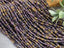 10/0 Aged Lavender Medley Picasso - Czech Seed Bead Mix - 20" Str.