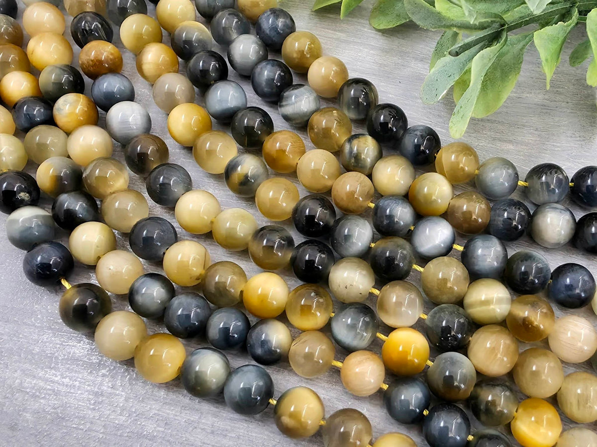 Dream Tiger Eye Gemstone Beads - 6mm 7.5" Str.