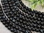 Dark Blue Tiger Eye Gemstone Beads - 6mm 7" Str.