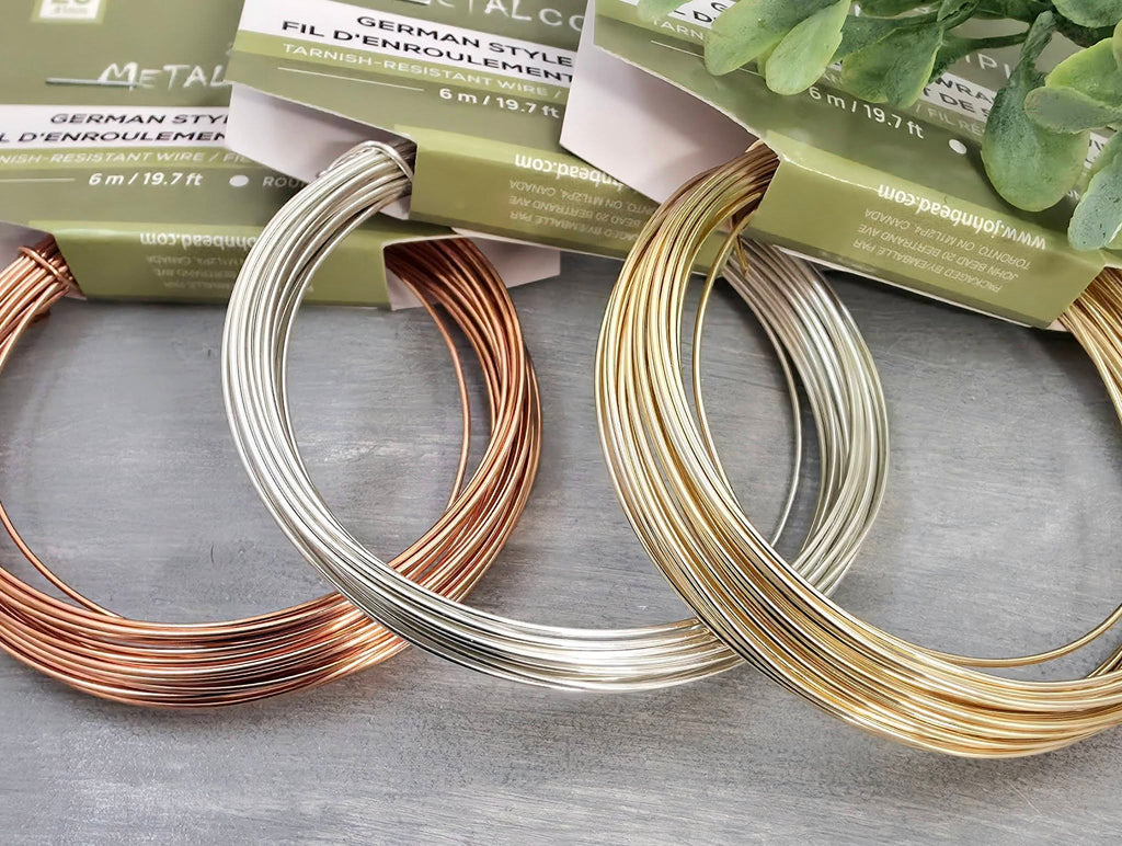 20g Tarnish Resistant - German Style Wrapping Wire - 6 Meters