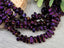 Purple - Metallic Hematite Nuggets - 16" Full Strand