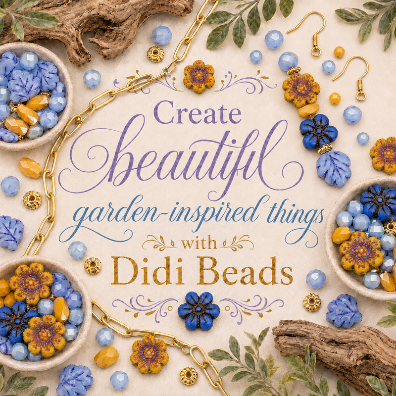 Golden Periwinkle Garden - Designer DIY Kit