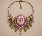 Whispering Peony - Designer Cabochon DIY Kit