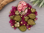 Wild Peony Bloom - Designer Cabochon DIY Kit