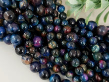 Charger l&#39;image dans la galerie, Galaxy - Tiger Eye Dyed Gemstone - 6/8mm
