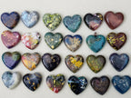 Sea Shore - Handcrafted Heart Cabochons