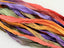 Sunset Petals - Sari Silk Ribbon - Fair Trade - 5yds