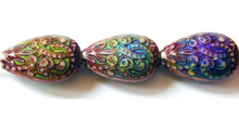 Load image into Gallery viewer, Fancy Flame - Mirage Mood Beads - 23x15mm - 1pc
