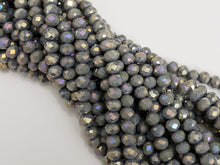 Charger l&#39;image dans la galerie, Mystic Stone Grey - Super Shine Faceted Crystals  - 8x6mm - 16&quot; Strand
