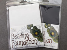 Load image into Gallery viewer, Black White Beading Foundation - 4.25&quot; x 5.5&quot;
