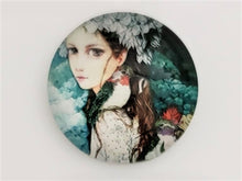 Load image into Gallery viewer, Mystery Girls Theme Glass Cabochon - 25mm -1pc
