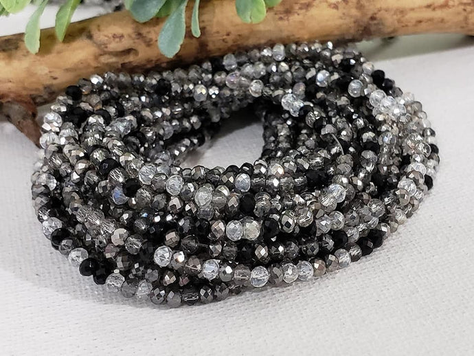 Moonlight Crystal Mix - 2x3mm - 17