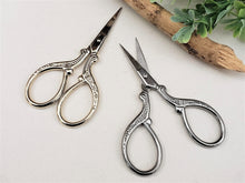 Load image into Gallery viewer, Stainless Steel Antique Design Embroidery Scissors - 90x45mm - 1pc
