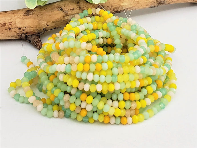 Citrus Sorbet Crystal Mix - 2x3mm - 15