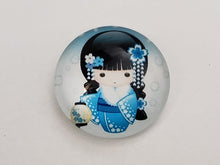 Load image into Gallery viewer, Asian Dolls Glass Cabochons - 20mm - 1pc
