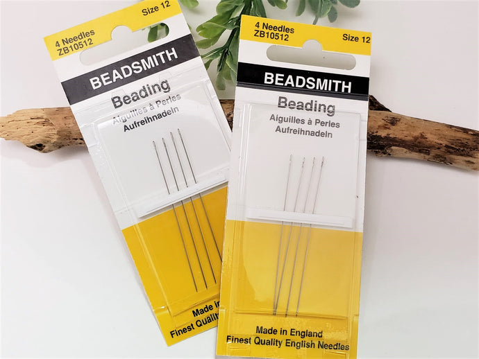 John James Bead Embroidery Beading Needles   #12 - 4pc/pk