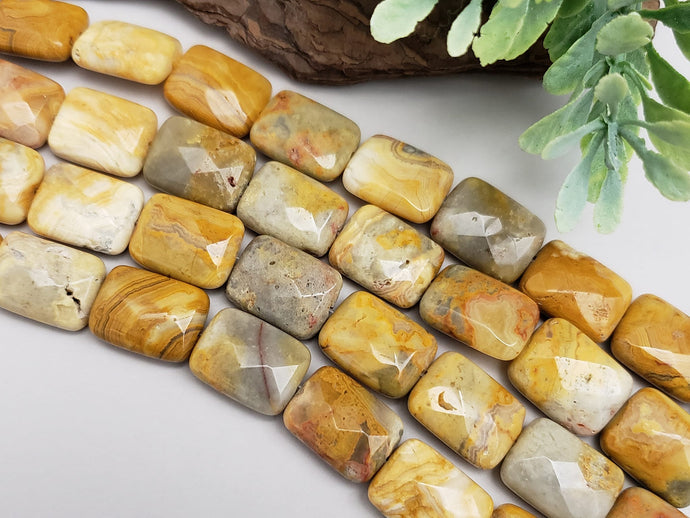 Natural Crazy Lace Agate - 15x12mm - 6.5